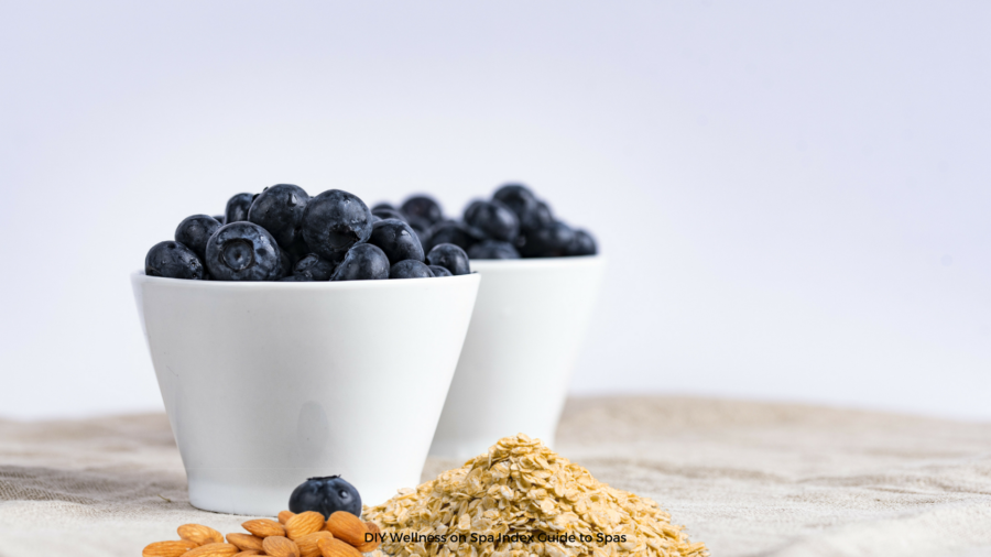 oatmeal blueberry mask DIY