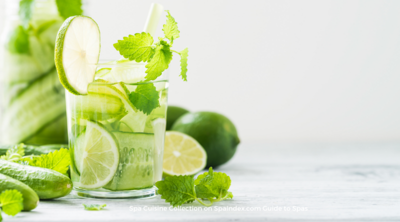 Cucumber Citrus Fresca  – Spa Party Drinks