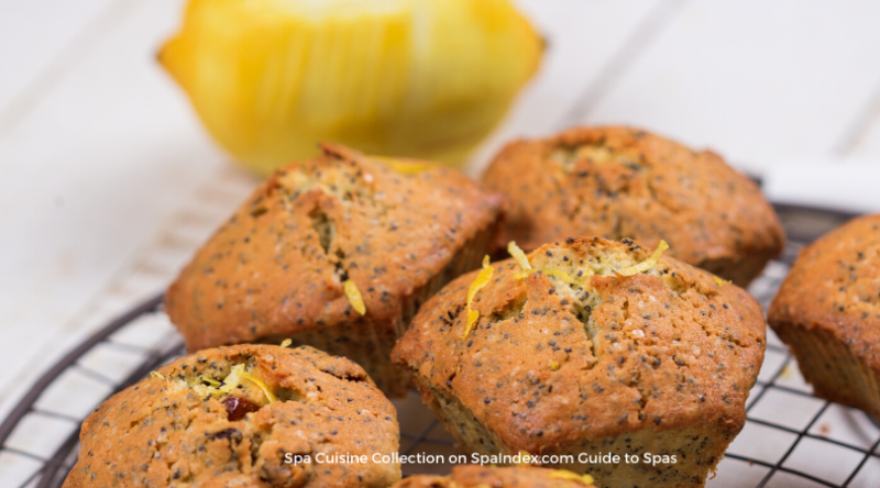 Whole Wheat Lemon Berry Muffins