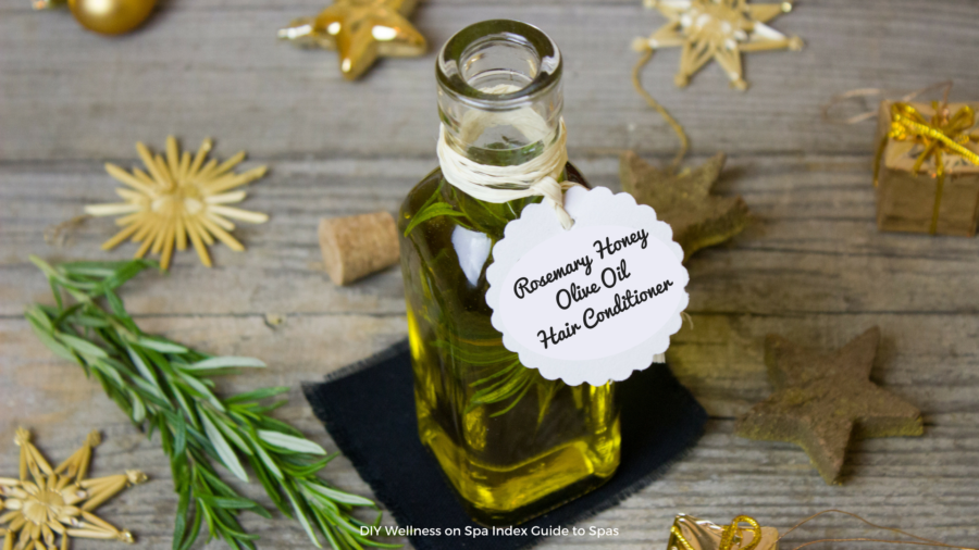 Rosemary Honey Olive Oil Hair Conditioner DIY