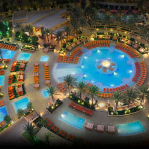 Pool Backyard at the Red Rock Casino Resort Spa
