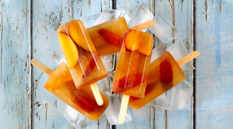 Orange Pekoe Iced Tea Popsicles