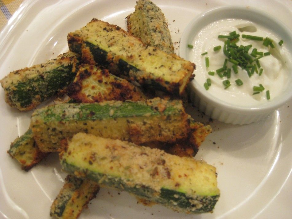 Zucchini Fries with Dip