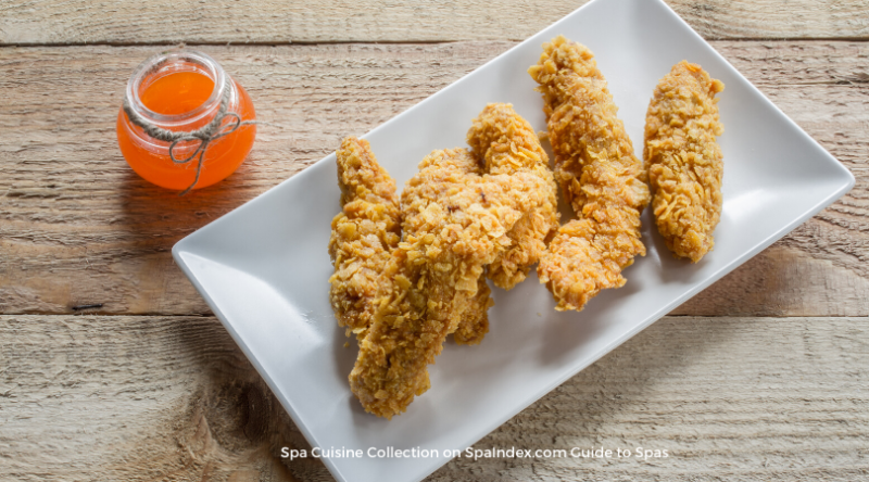 Honey Cornflake Chicken Fingers