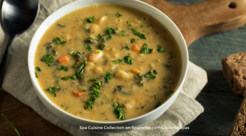 Bean Soup with Pesto