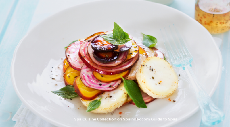 Rosemary Roasted Beet Salad with Goat Cheese