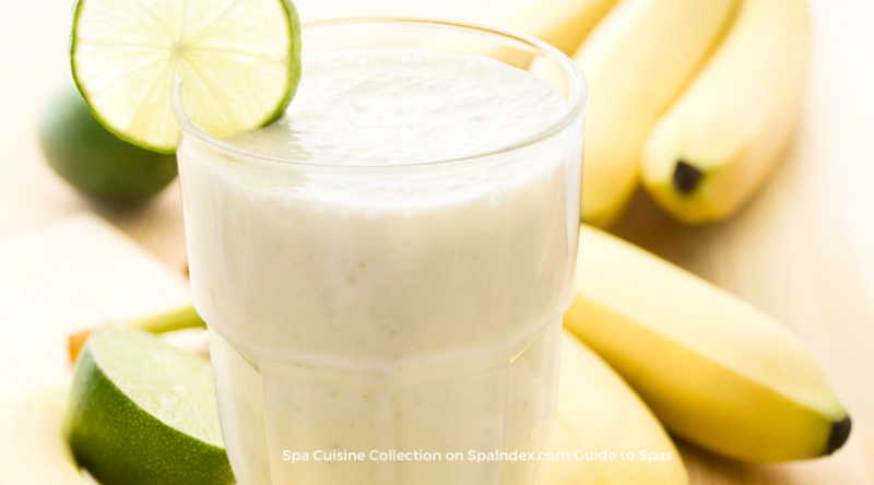 Cardamom Banana Lime Smoothie