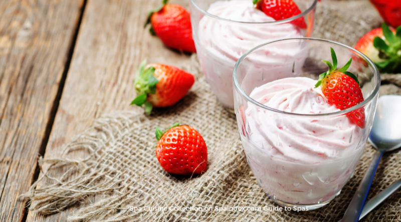 Strawberry Tofu Sherbet