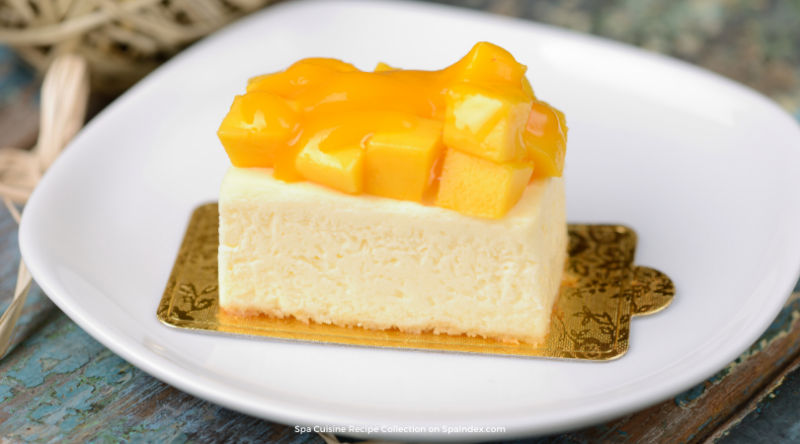 Mango Ricotta Cheesecake Mousse