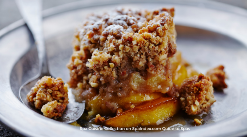 Low Sugar Apple Crisp