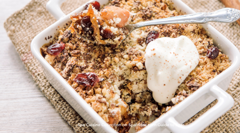 Biggest Loser Apple Berry Cobbler