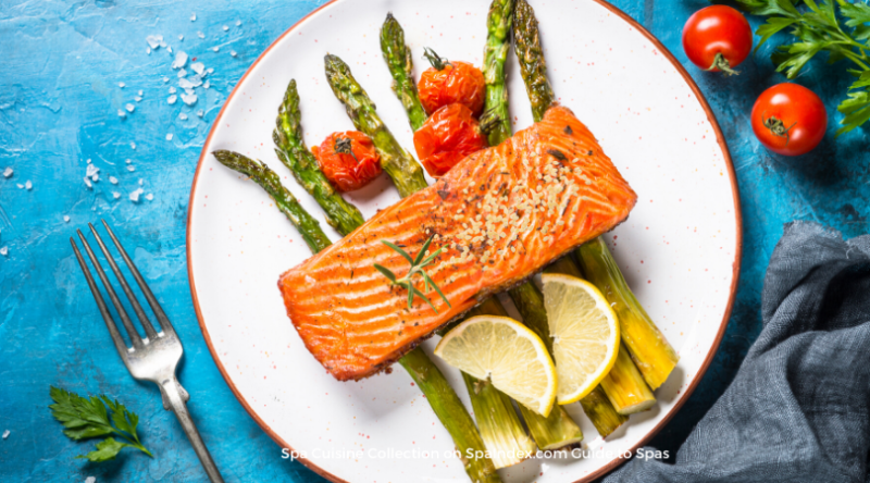 Salmon Sesame Asparagus