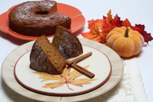 Fat Free Pumpkin Spice Cake