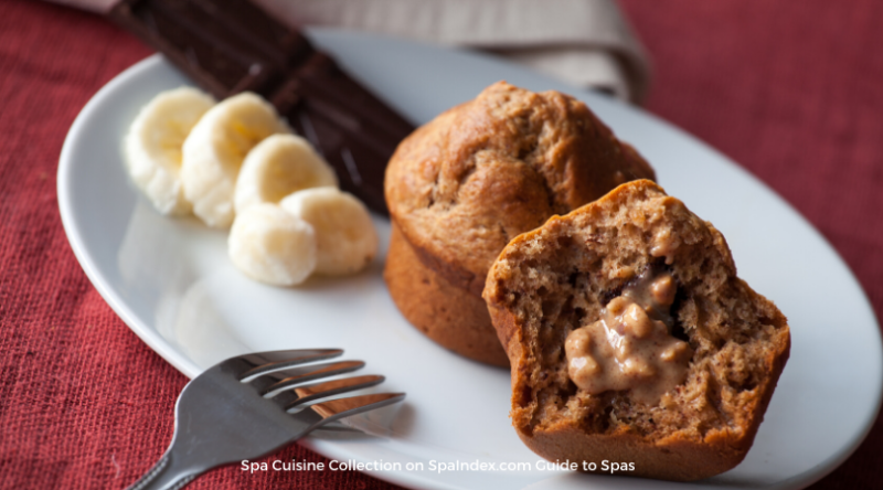 Peanut Butter Banana Muffins