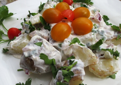 fat free potato salad