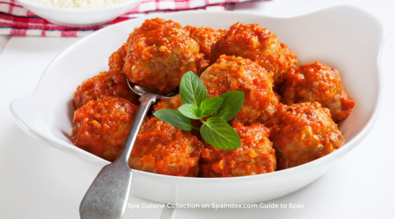 Turkey Meatballs Al Forno