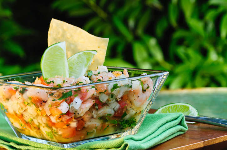 Pritikin Seafood Ceviche