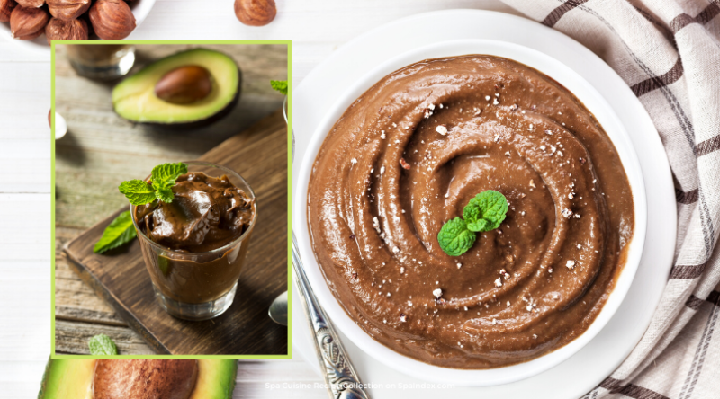 Avocado Banana Chocolate Mousse Pudding