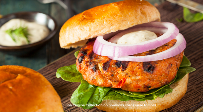 Biggest Loser Salmon Burger