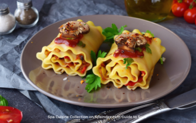 Light Lasagna Roll Ups