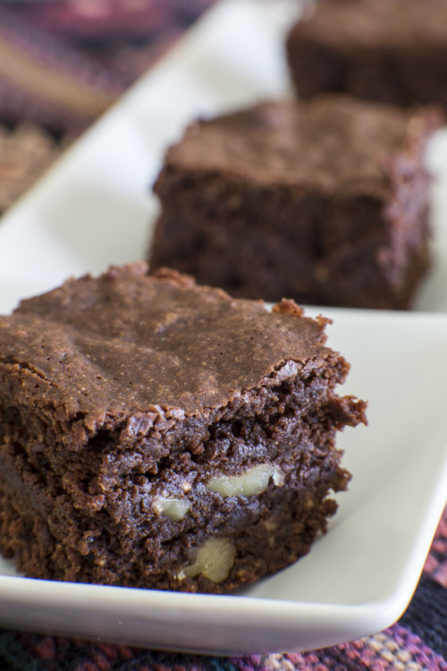 Rancho La Puerta Quinoa Walnut Brownies