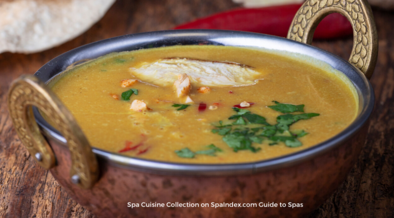 Light Chicken Mulligatawny Soup