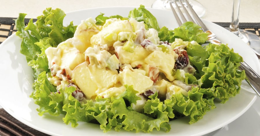 Pritikin Curry Waldorf Salad