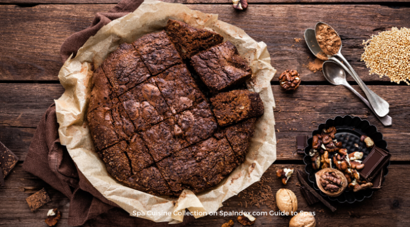 Quinoa Walnut Brownies