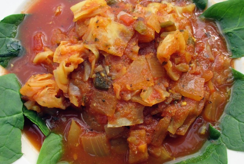Pritikin Sweet and Sour Cabbage Soup