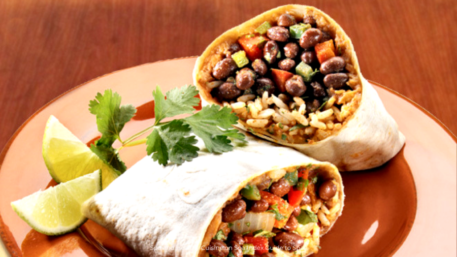 Zesty Black Bean and Veggie Wrap