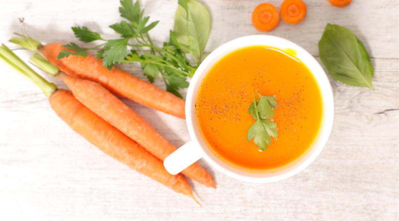 50 Calorie Fat Free Curry Carrot Soup