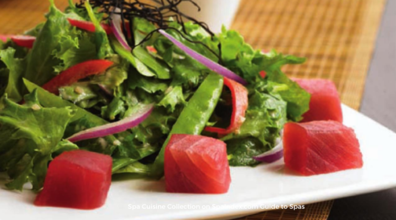 Biggest Loser Sashimi Tuna Salad