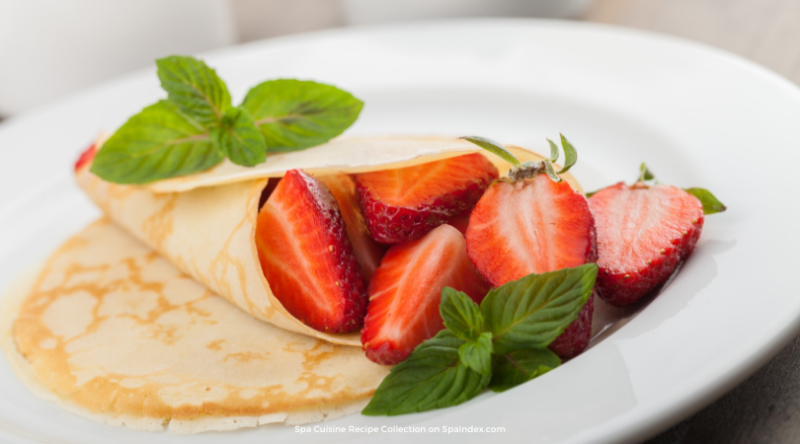 Egg White Berry Crepes