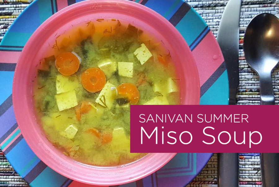 Sanivan Summer Miso Soup
