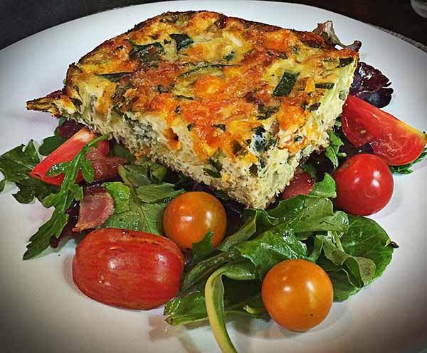 Vegetable Quinoa Fritatta