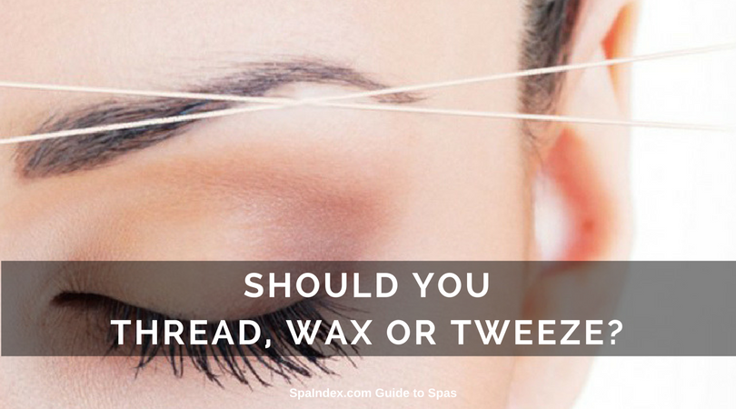 Brow Thread, Wax or Tweeze?