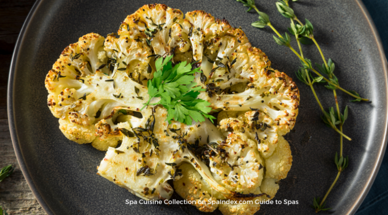 Roasted Cauliflower with Cilantro Aioli