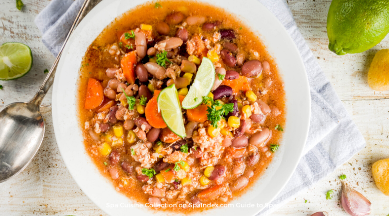 Turkey Chili Con Carne with Vegetarian Option