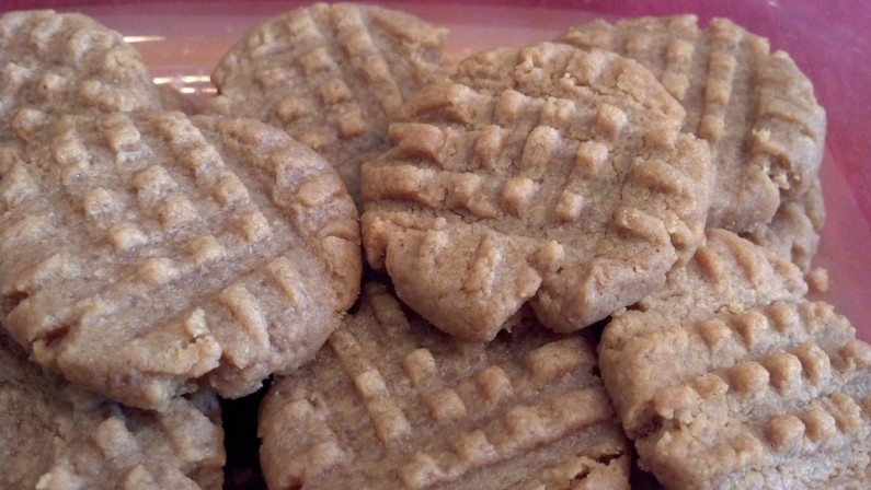 Flourless Peanut Butter Cookies