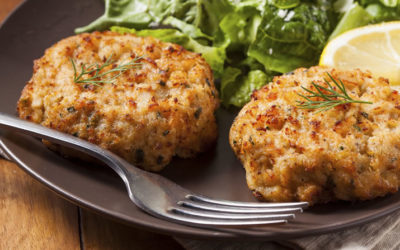 Pritikin Low Calorie Baked Crab Cakes Recipe