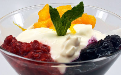 Pritikin Mixed Berry Parfait – 100 Calorie Dessert