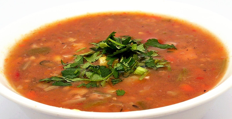 Pritikin Spicy Seafood Soup