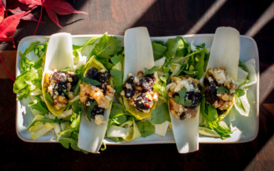 Bleu Cheese and Cherry Stuffed Endive  – Skyterra Recipe