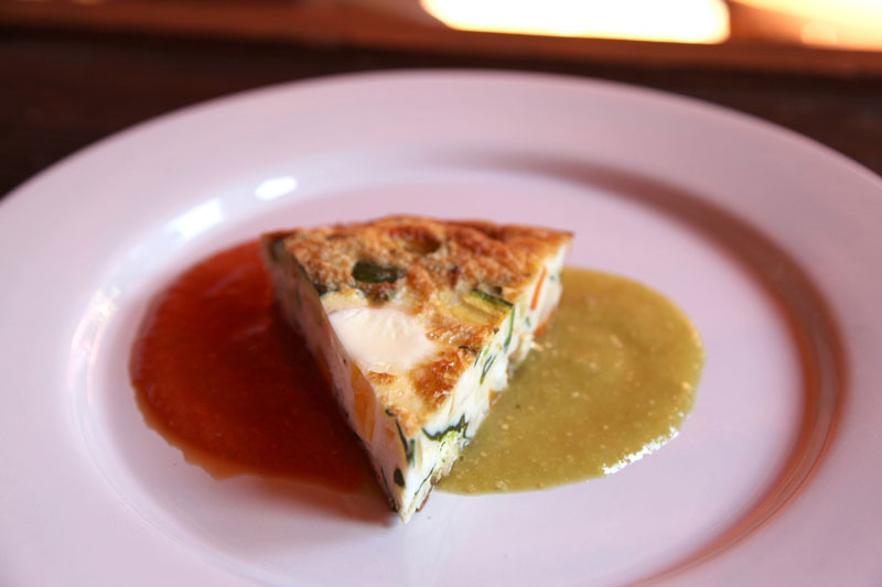 Garden Frittata by Rancho La Puerta