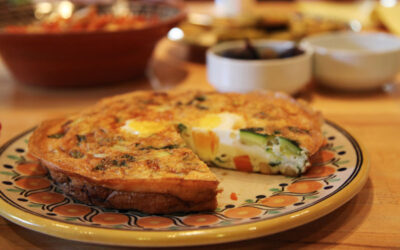 Garden Fresh Frittata Divorciada – Recipe by Rancho La Puerta Spa