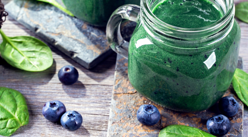 Spinach Blueberry Smoothie