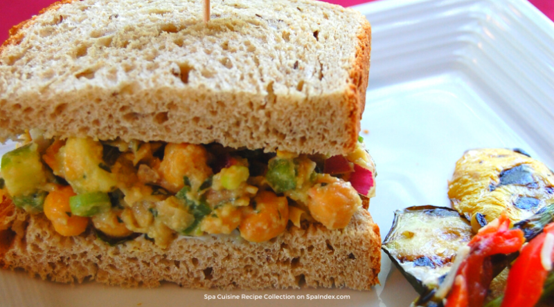 H3 Chickpea Salad Sandwich