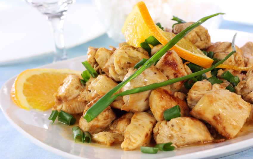 Pritikin Orange Ginger Chicken