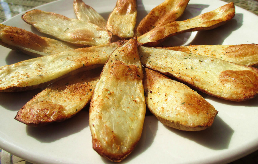 Pritikin Crispy Potato Skins