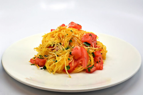 Pritikin Spaghetti Squash and Tomato salad